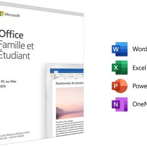 Microsoft Office Famille et Étudiant 2019 1-PC